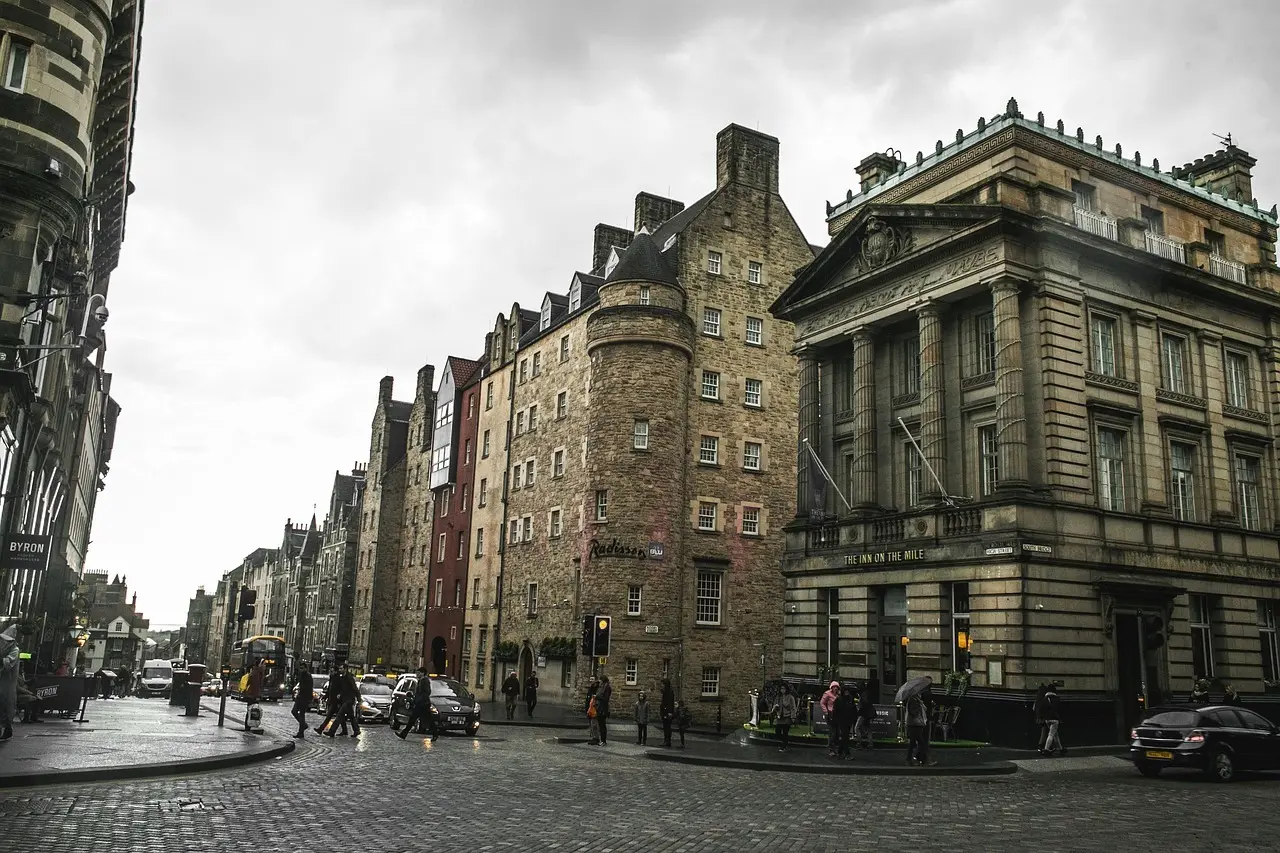 Hvordan er vejret i Edinburgh i november?