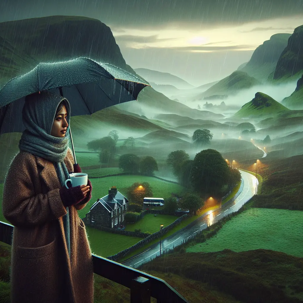 Hvordan er vejret i Skotland i februar måned?