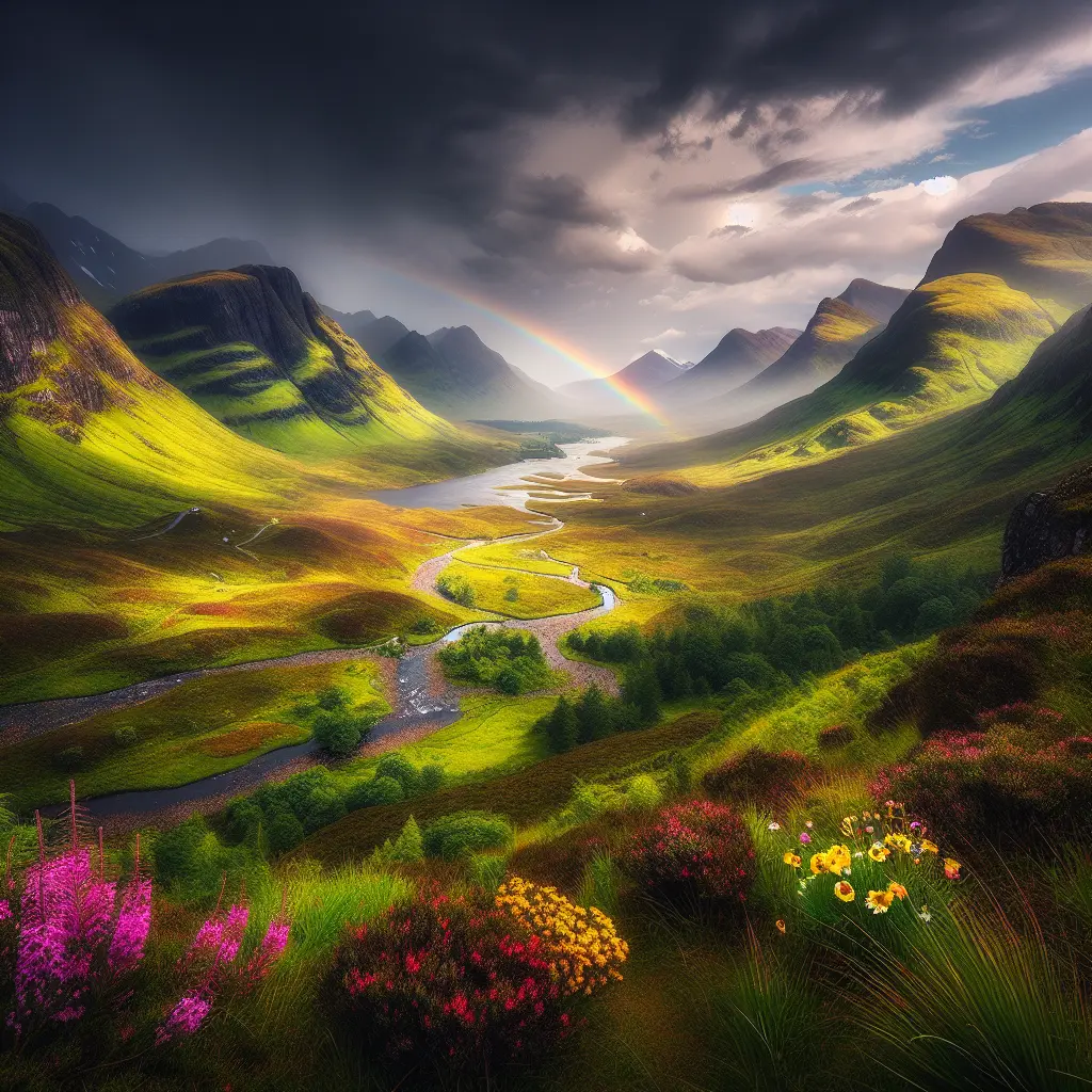 Hvordan er vejret i Skotland i juni?