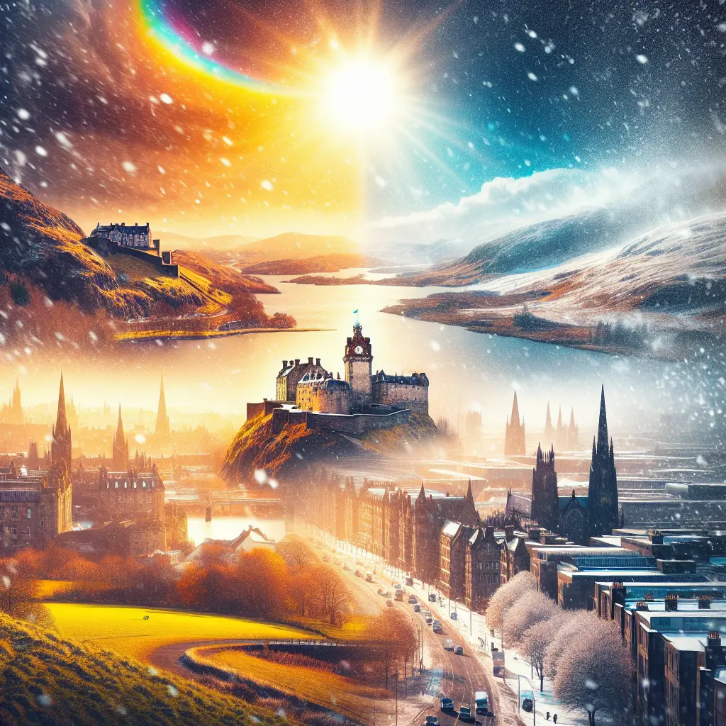 Hvordan er vejret i Skotland i uge 8?